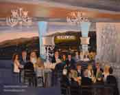 A diva's birthday party live event painting