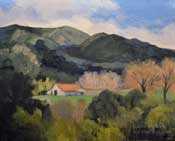 Malibu Canyon Ranch painting