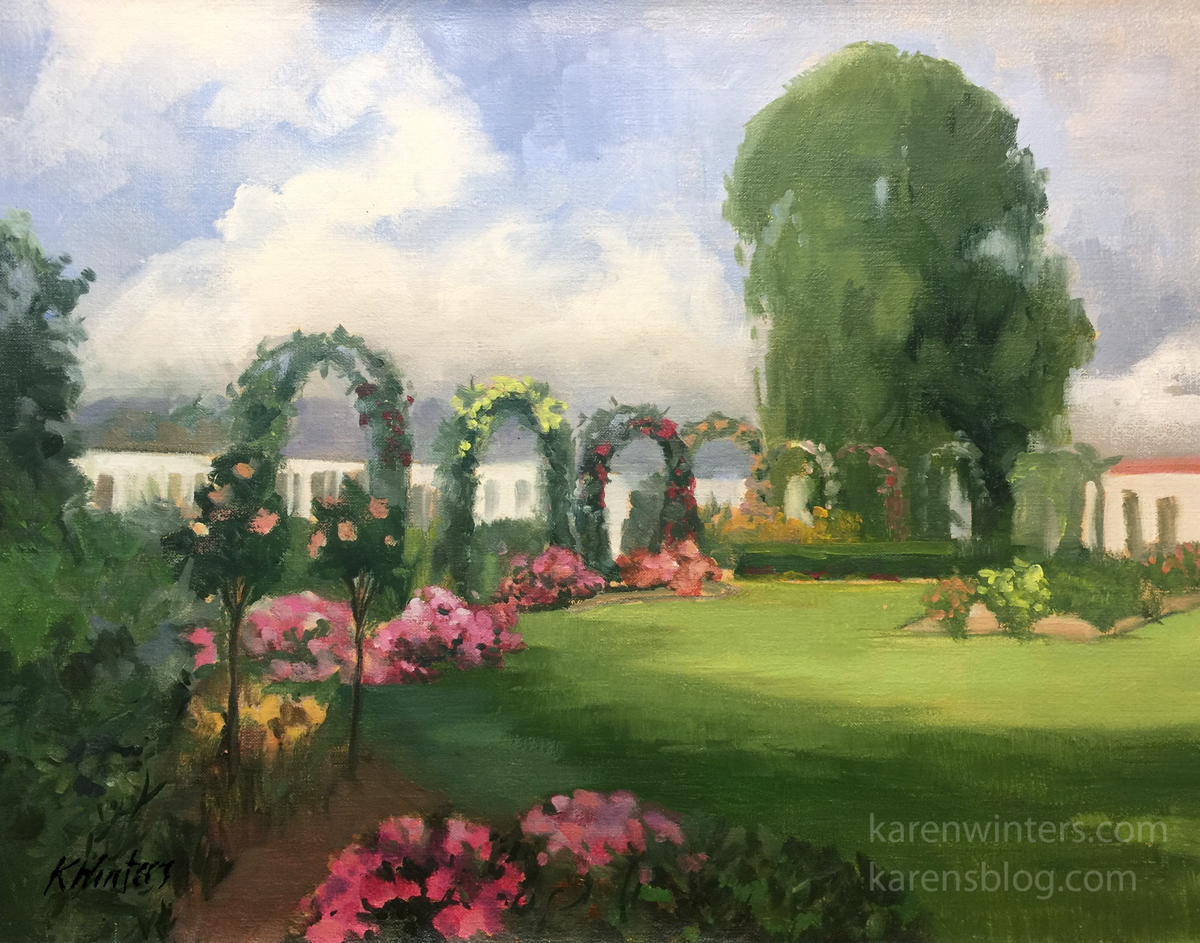 California Landscape Paintings and Plein Air Paintings by California