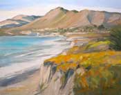 Avila Beach Oil Painting