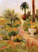 Arlington Gardens Oil Painting Pasadena