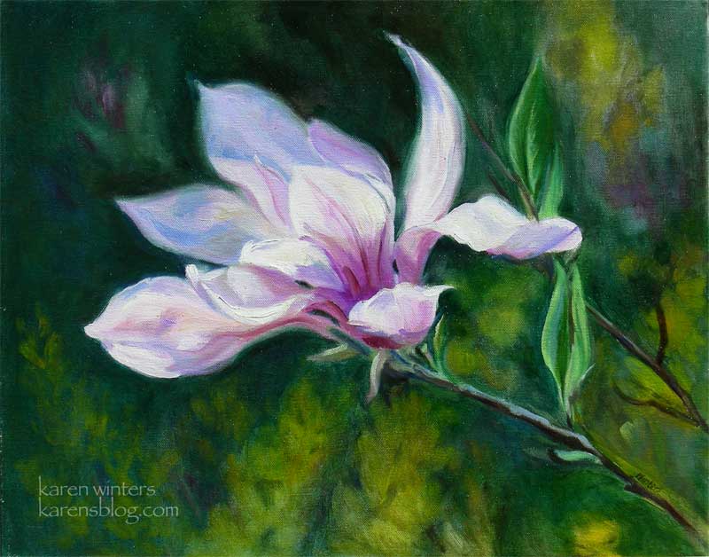 Magnolia Watercolor Workbook - Magnolia