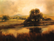Return to Golden Pond oil painting - On Golden Pond art