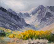 Sierra Aspens McGee Creek Painting