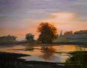 Song of Still Waters - Devereux Slough Santa Barbara art oil painting