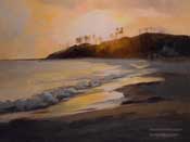 Sunset on Laguna Main Beach
