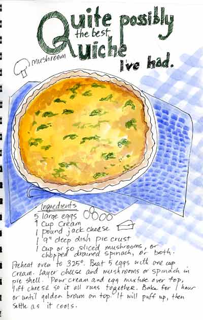 Jamie oliver's allerheerlijkste quiche met champignons