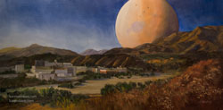 JPL laboratory La Canada Pasadena with Mars