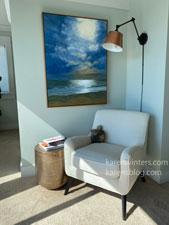 Spirit of the Pacific II commissioned seascape in clients Seattle home
