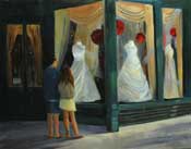 When You Find the One - MaryLinns Bridal Shop Pasadena wedding dress painting