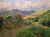 San Gabriel Springtime Claremont Wilderness Park oil painting