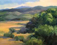 Sierra Foothills Oil Painting